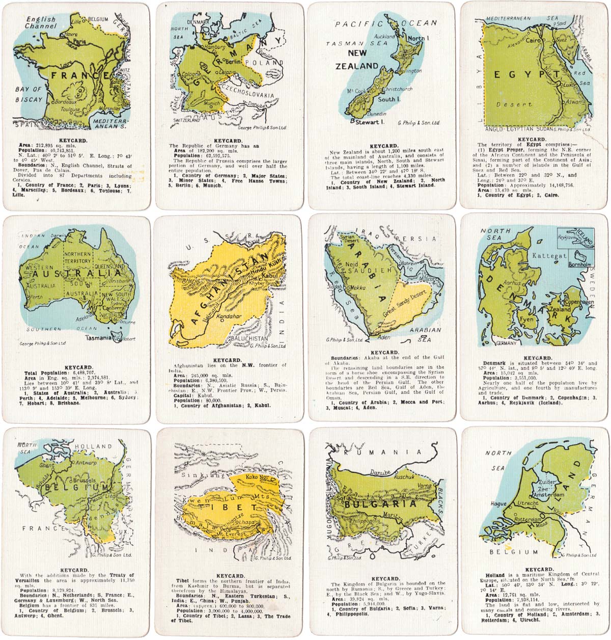 “Countries of the World” published by H.P. Gibson & Sons, Ltd, c.1939