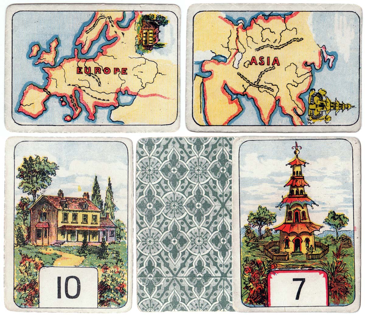 The Game of Nations manufactured by McLoughlin Brothers, 1890s
