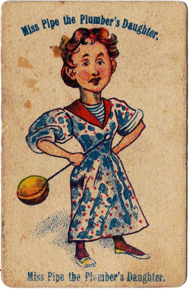 Happy Families card game published by Globe Series, c.1900