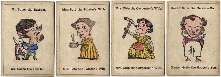 1880s edition of Happy Families published by John Jaques & Son, London 1880s edition of Happy Families published by John Jaques & Son, London