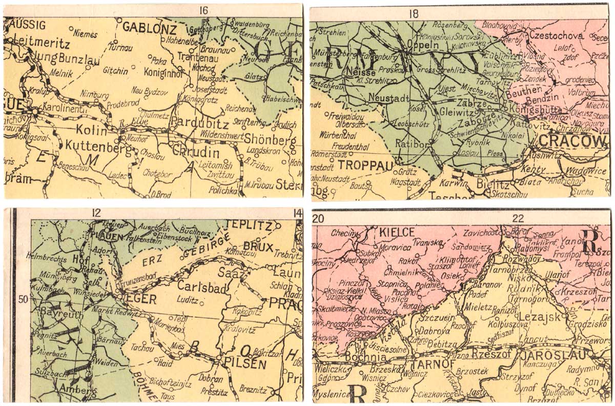 “Mapit” war map card game published by Geographia Ltd, 55 Fleet Street, London E.C., c.1940s