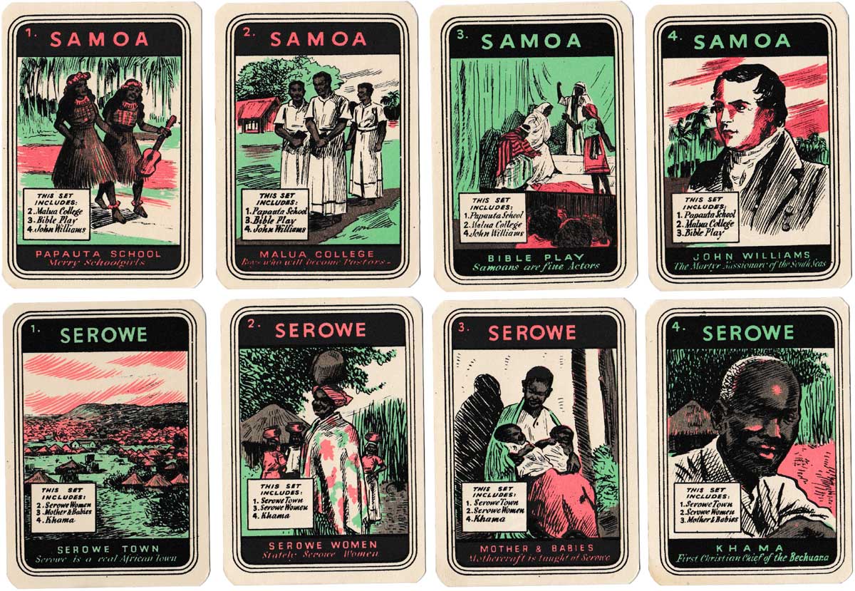 Round the World Families published by the London Missionary Society, c.1945 Round the World Families published by the London Missionary Society, c.1945