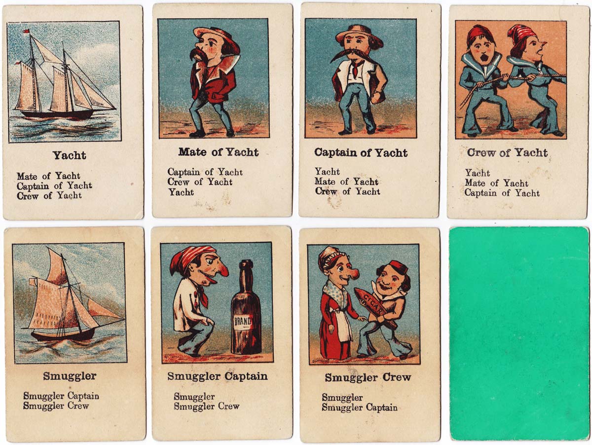 “Ship Sails” card game c.1885