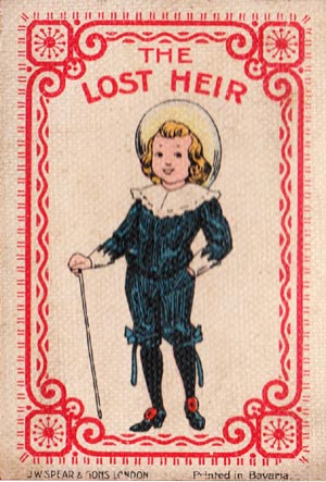 “The Lost Heir” first issued by J. W. Spear and Sons in UK in 1912