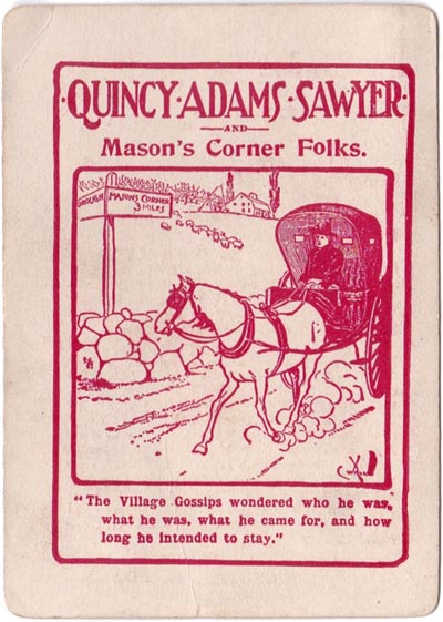 ‘Stage’ card game © 1904 C. M. Clark Publishing Co. Boston, Mass