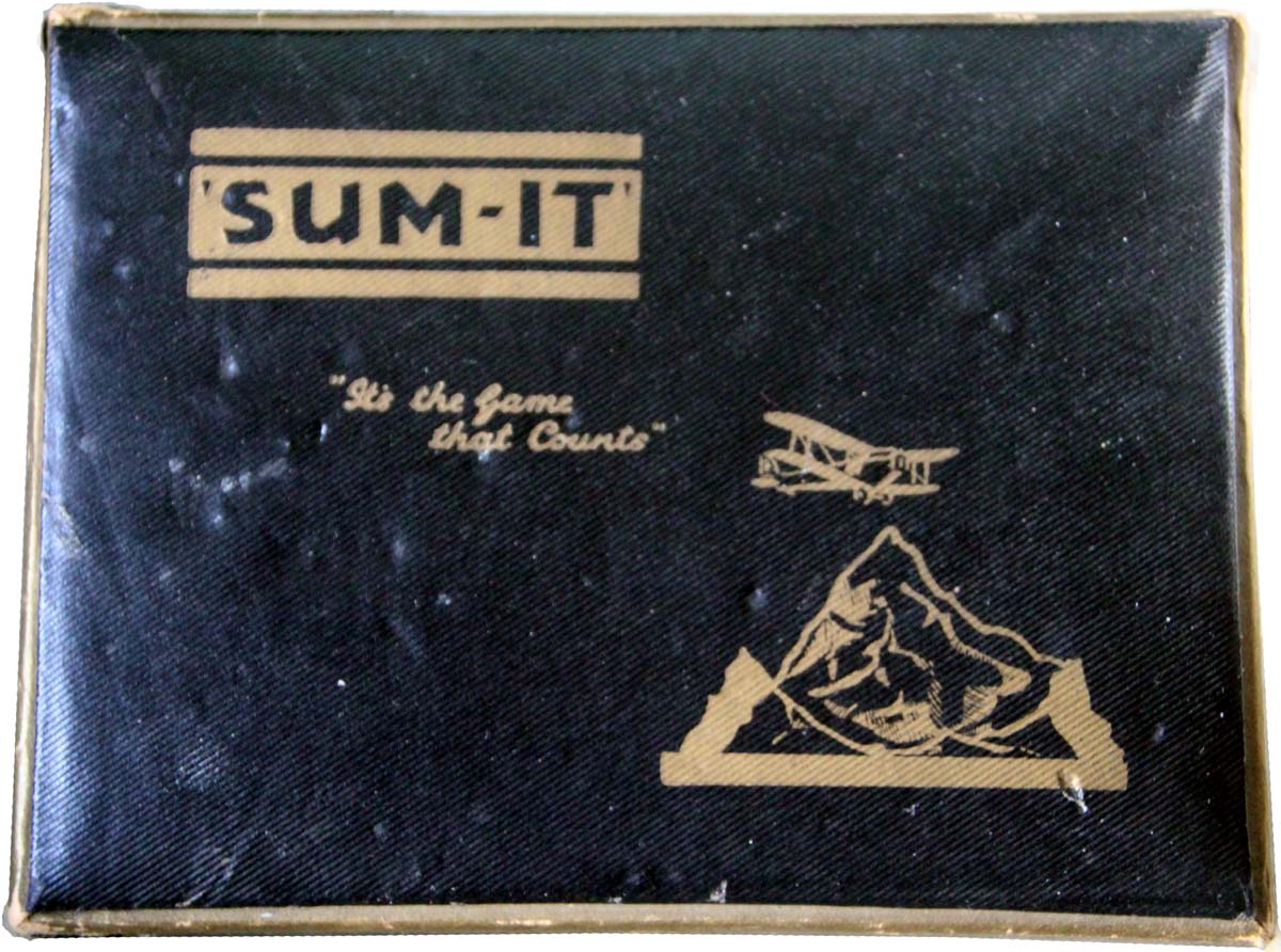 Double set of ‘Sum-it’ published by Sum-It Card Game Ltd., c.1935