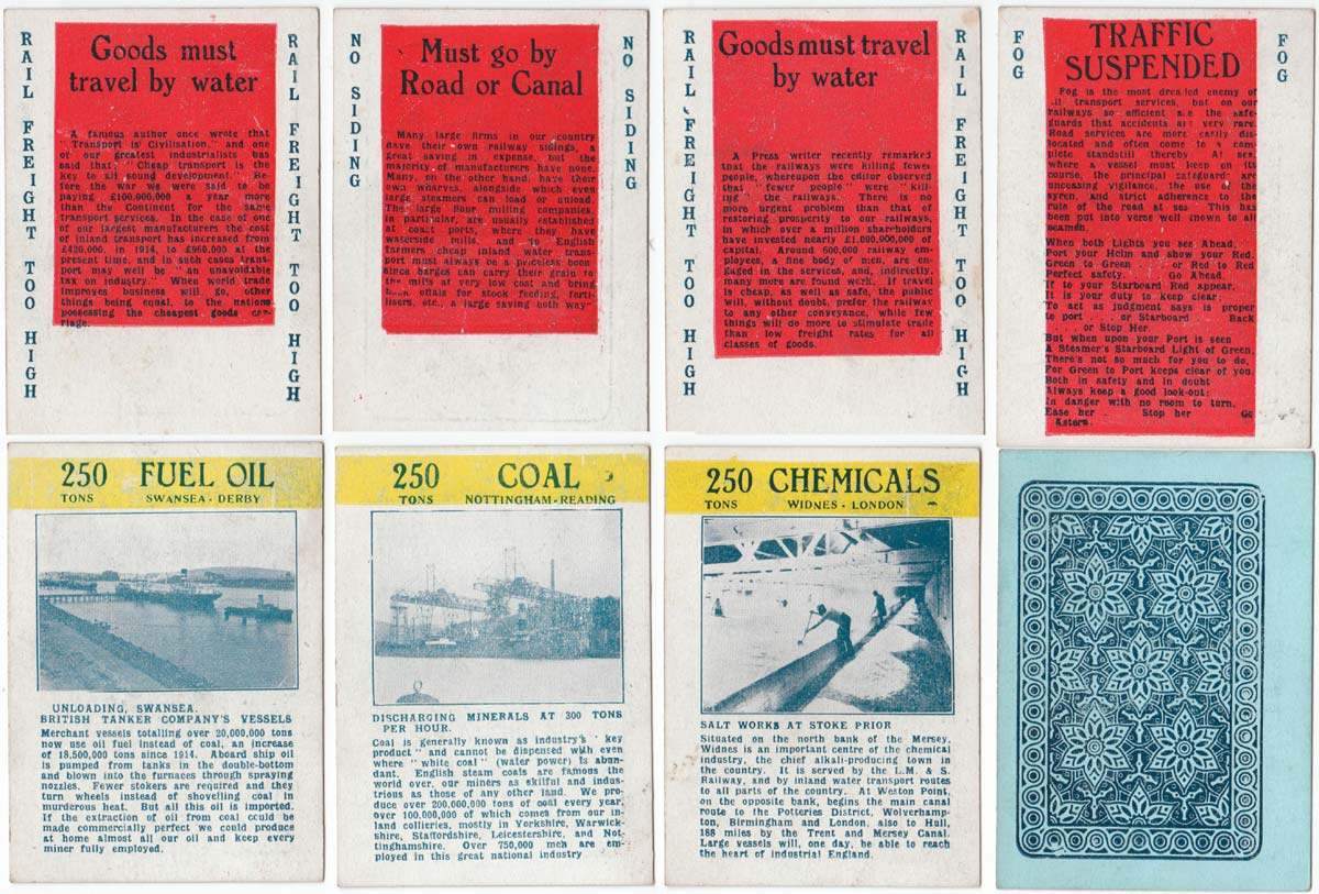 Transport card game published by H.P. Gibson & Sons Ltd in mid-1930s