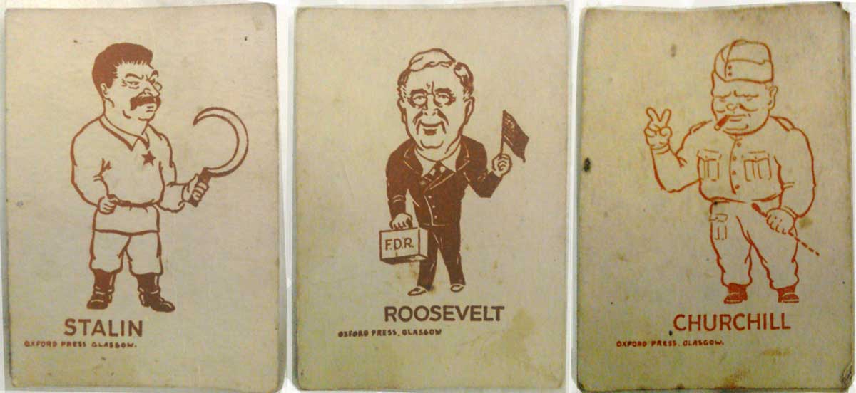 Wartime Snap card game, c.1941 Wartime Snap card game, c.1941