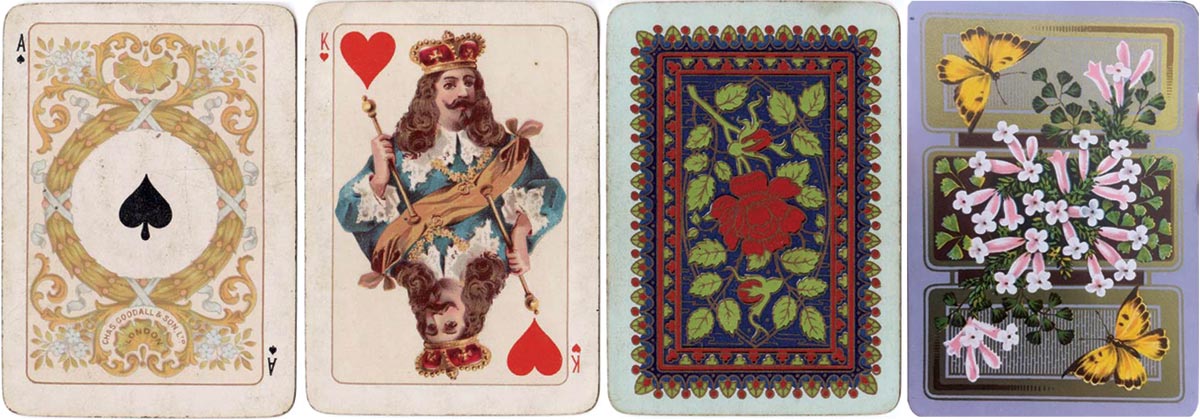 Goodall’s “Historic” Playing Cards, 1893