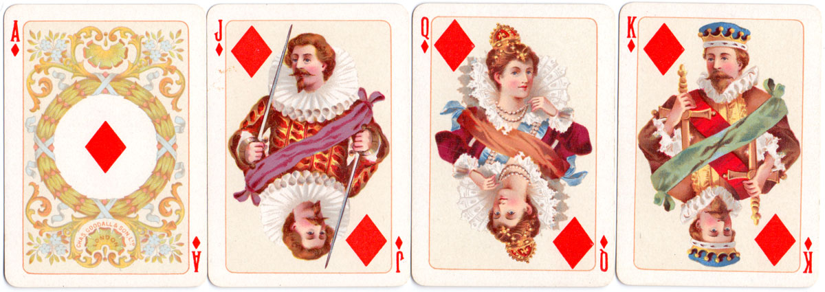 Goodall’s “Historic” Playing Cards, 1893