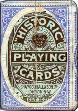 Goodall’s “Historic” Playing Cards, c.1893