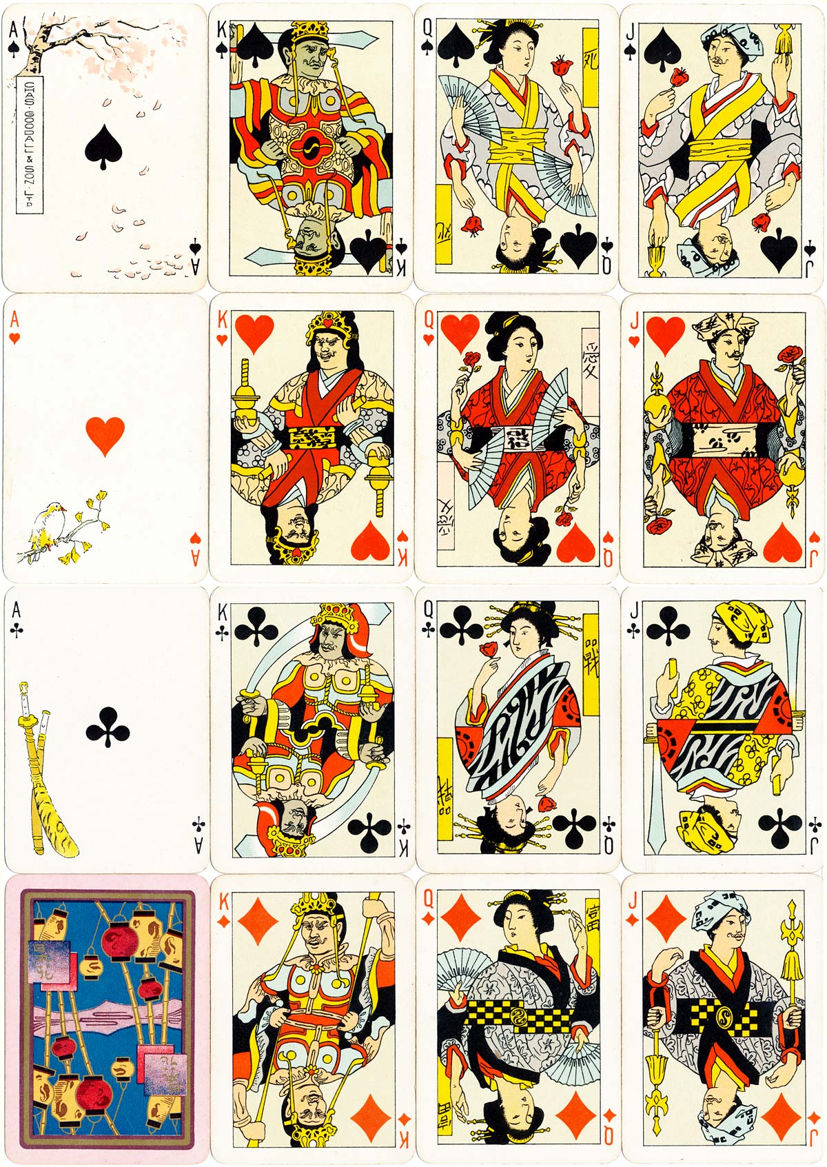 Goodall's “Japanesque” playing cards, c.1902