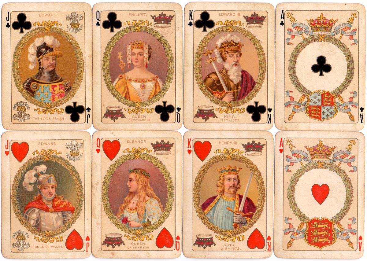 Playing cards commemorating Queen Victoria's Diamond Jubilee, 1897