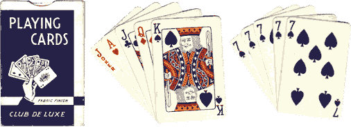 special pack of playing cards for magicians