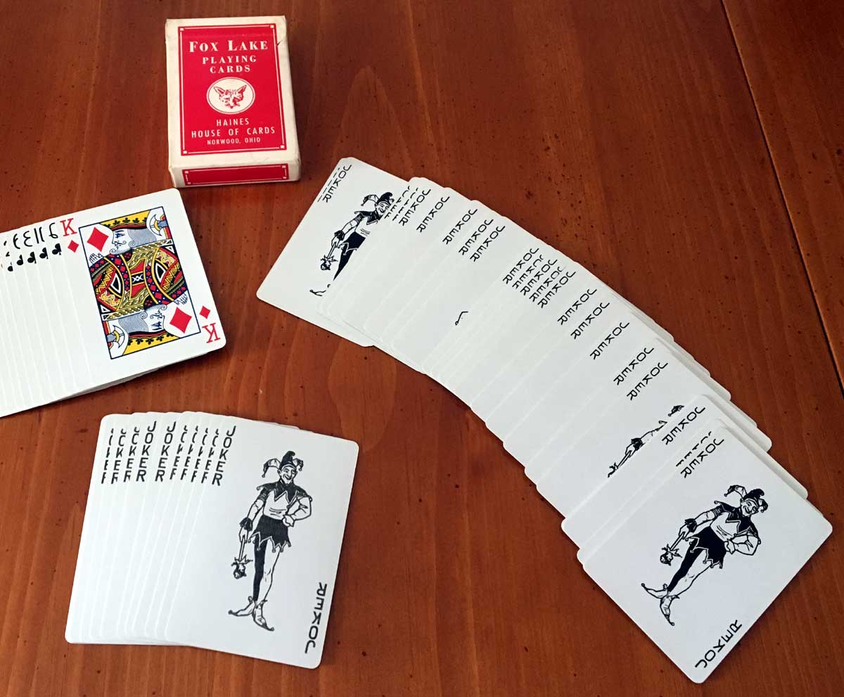 Fox Lake conjuring cards