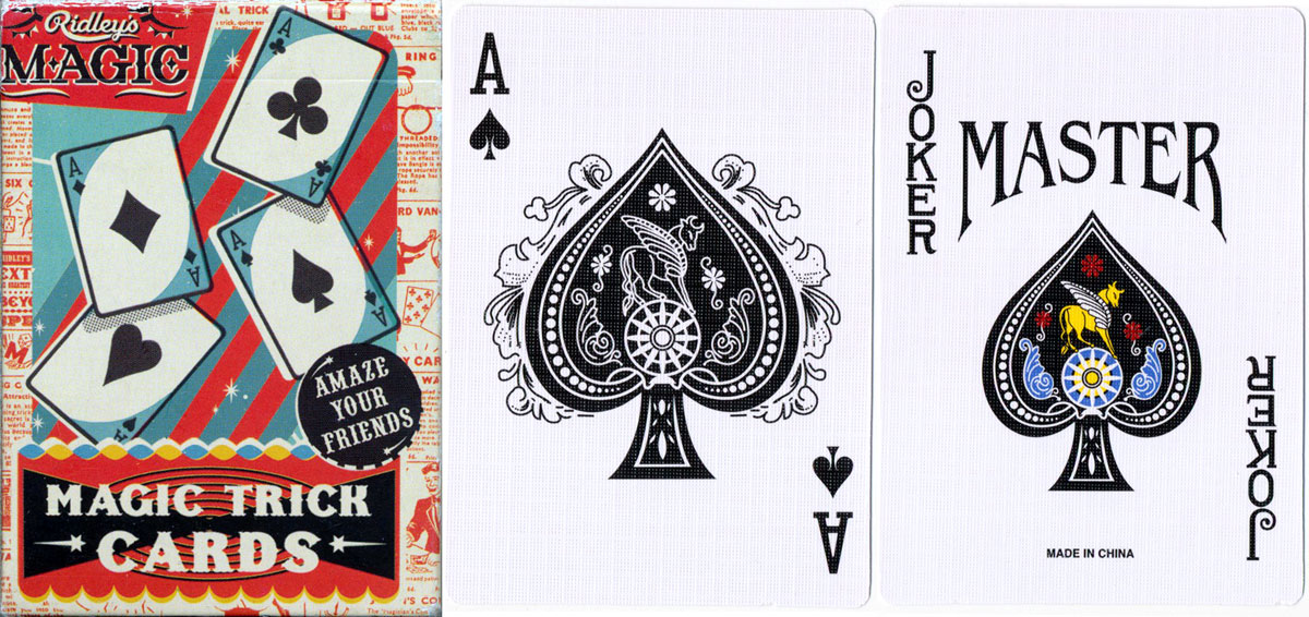 Ridley’s Magic Trick Cards, 2011 Ridley’s Magic Trick Cards, 2011