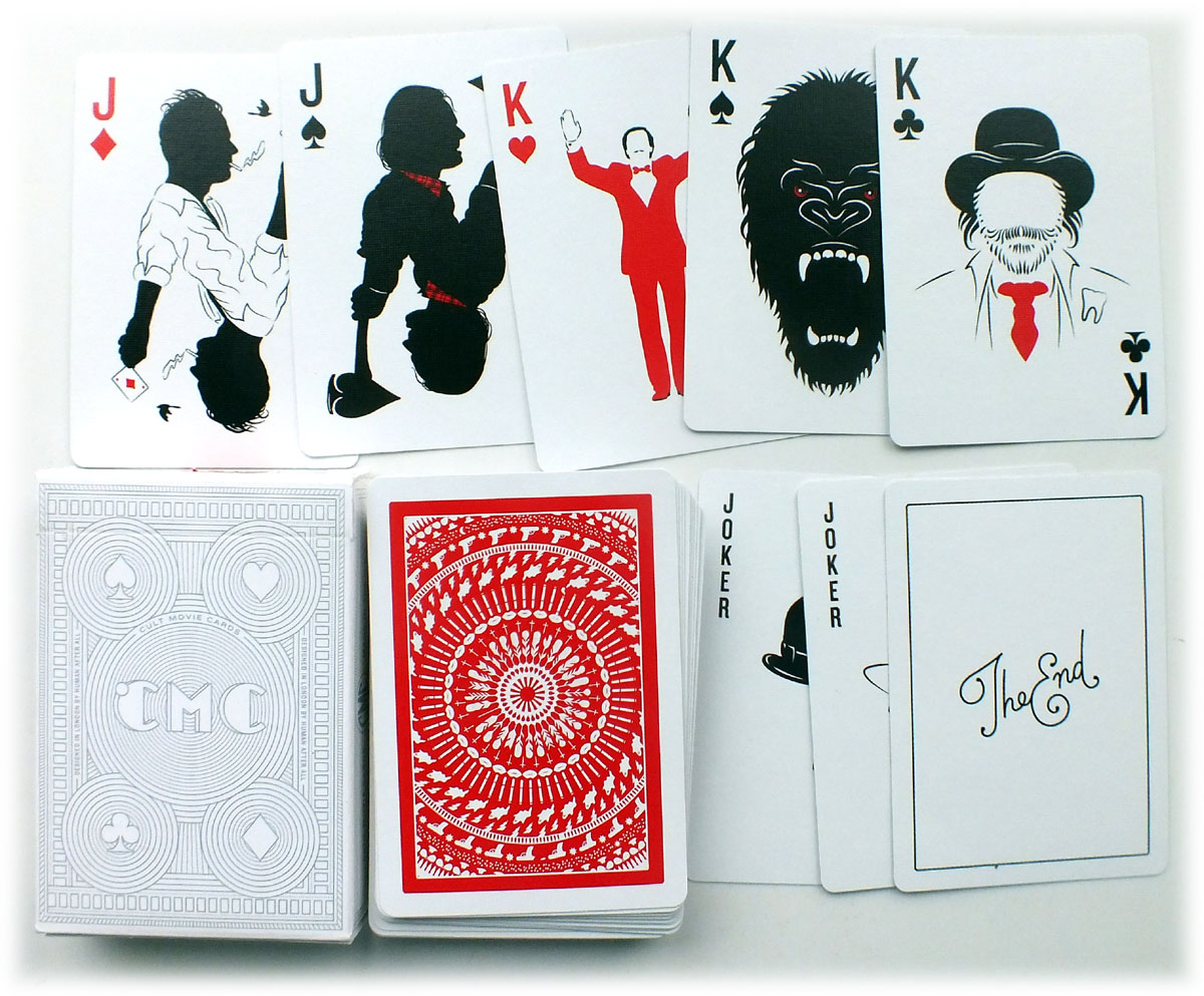 “Cult Movie Cards” designed by Paul Willoughby, 2014