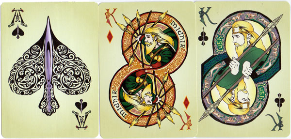 “Cultúrlán” Celtic myth playing cards