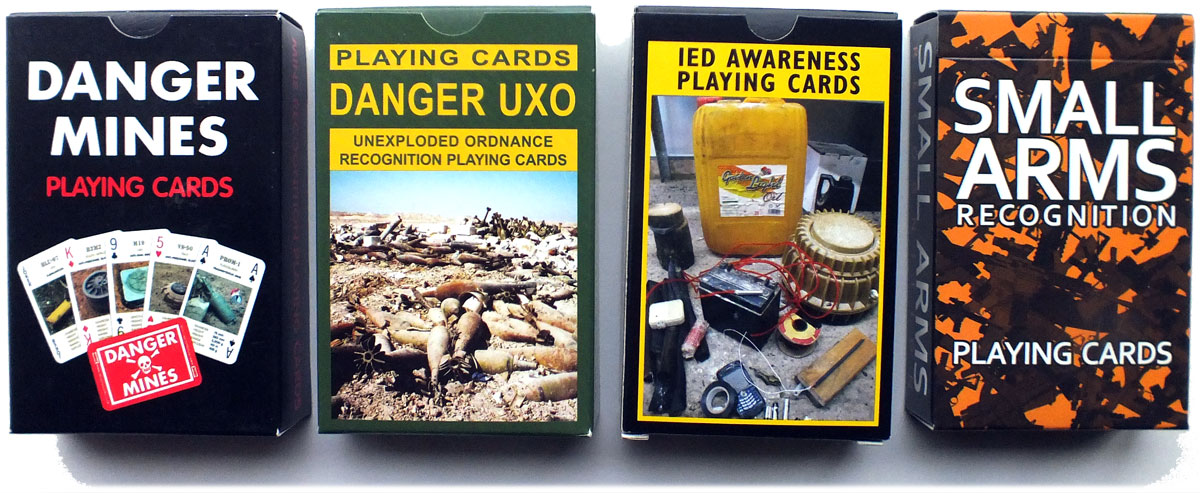 Danger UXO Recognition Cards 