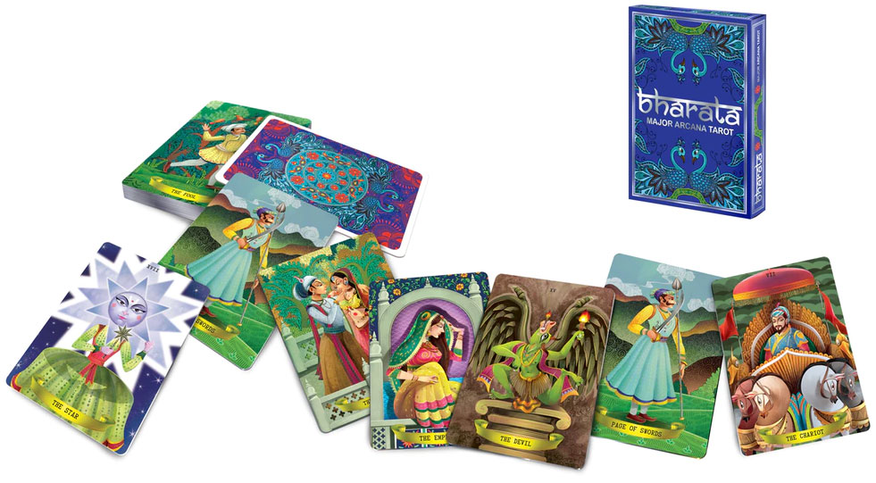 Bharata Major Arcana Tarot by Guru Playing Card Company, 2018 Bharata Major Arcana Tarot by Guru Playing Card Company, 2018