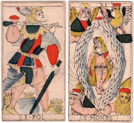 Charles Cheminade Marseille Tarot, early 18th century