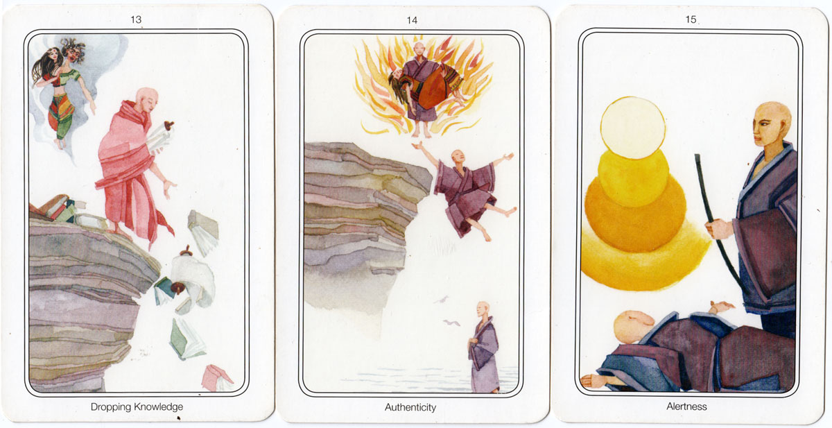 OSHO Transformation Tarot, 60 cards plus 204-page book in box. © OSHO International Foundation, Switzerland. Reprint 2014