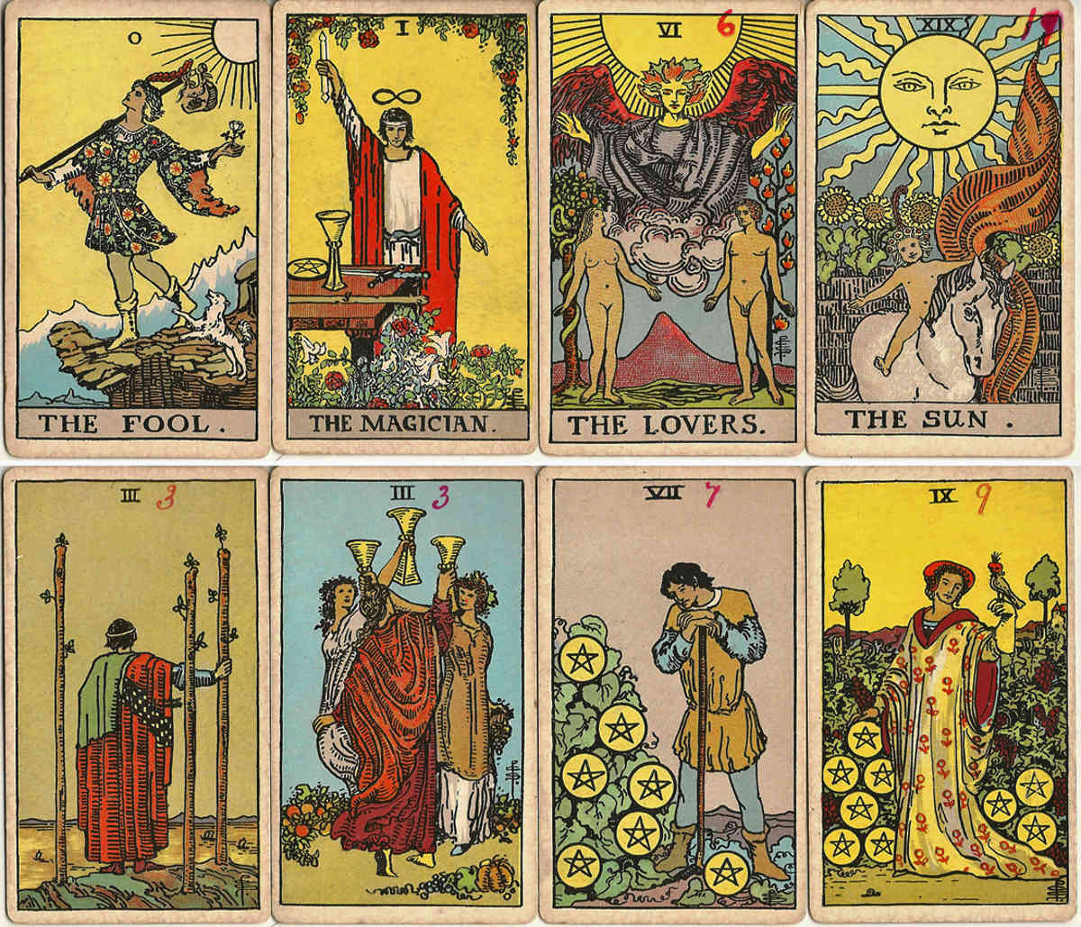 “Pam-A” version of the Rider Waite Tarot “Pam-A” version of the Rider Waite Tarot