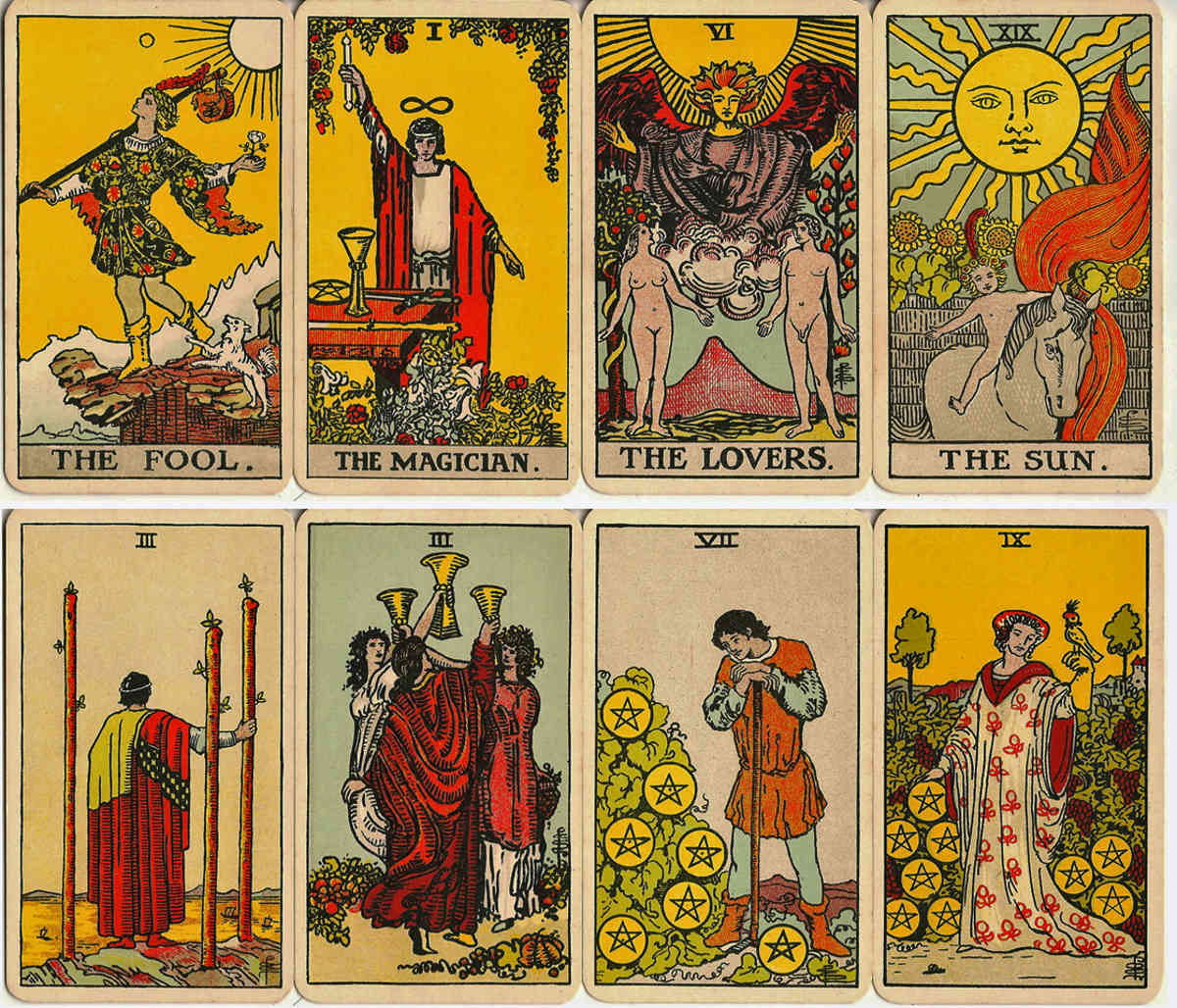 “Pam-B” version of the Rider Waite Tarot “Pam-B” version of the Rider Waite Tarot