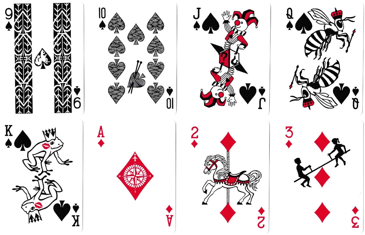 Curator Deck with designs by Emmanuel José, 2011