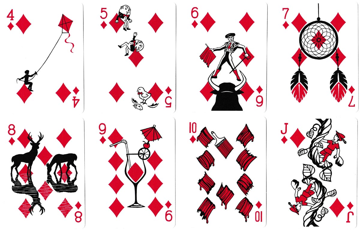 Curator Deck with designs by Emmanuel José, 2011