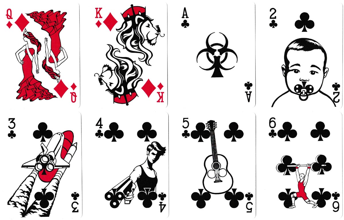 Curator Deck with designs by Emmanuel José, 2011 Curator Deck with designs by Emmanuel José, 2011