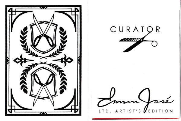 Curator Deck with designs by Emmanuel José, 2011 Curator Deck with designs by Emmanuel José, 2011