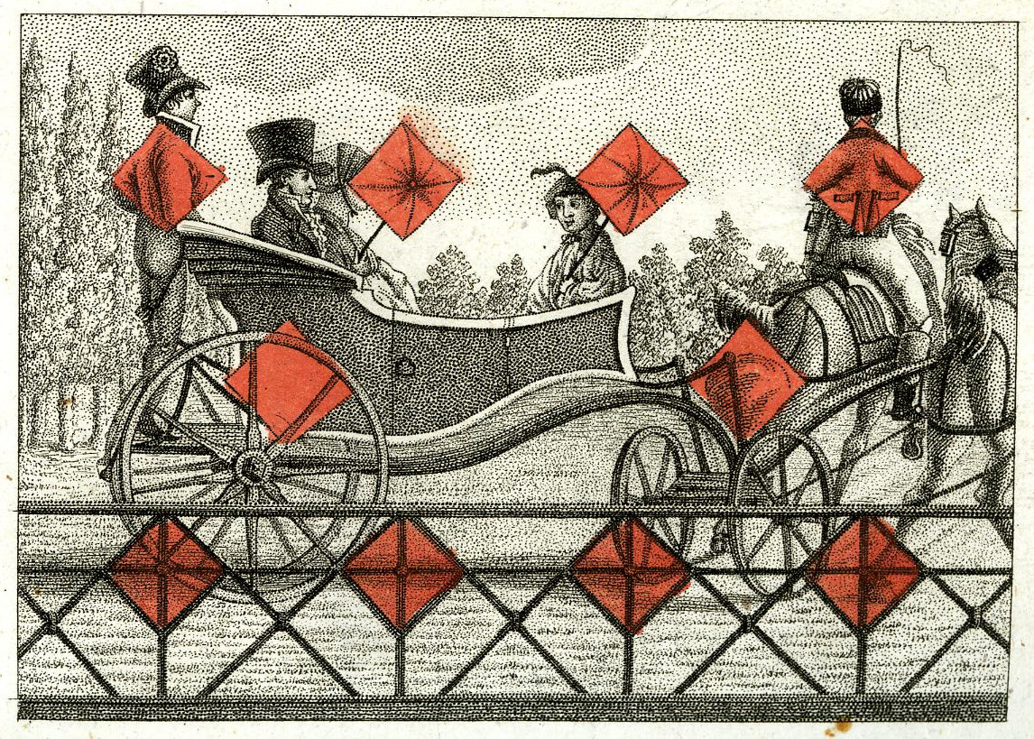 Transformation Card Almanac published by J.G. Cotta’s bookshop, 1810 © The Trustees of the British Museum