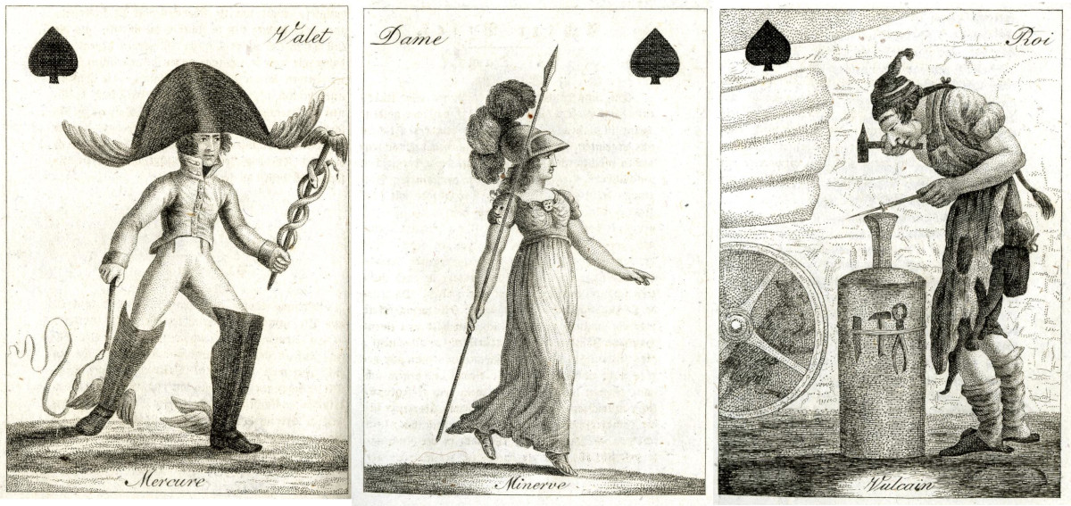 Transformation Card  Almanac published by J.G. Cotta’s bookshop, 1810 © The Trustees of the British Museum