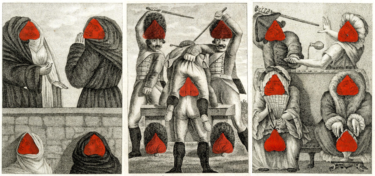 Transformation Card  Almanac published by J.G. Cotta’s bookshop, 1810 © The Trustees of the British Museum