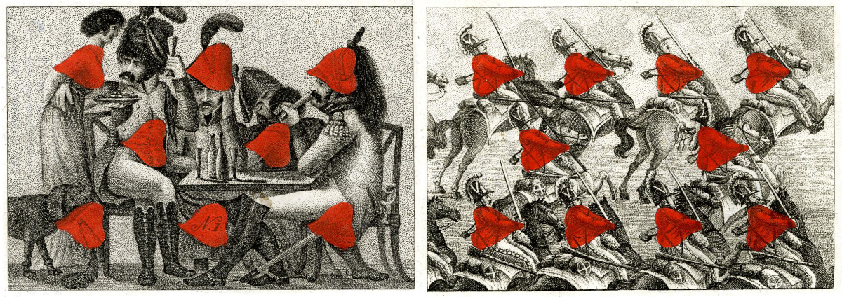 Transformation Card  Almanac published by J.G. Cotta’s bookshop, 1810 © The Trustees of the British Museum