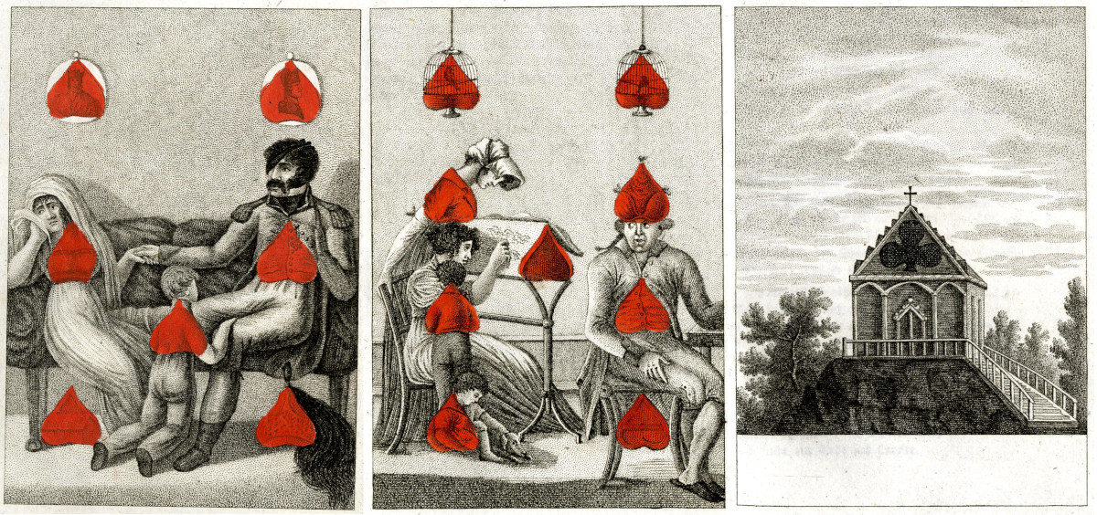 Transformation Card  Almanac published by J.G. Cotta’s bookshop, 1810 © The Trustees of the British Museum