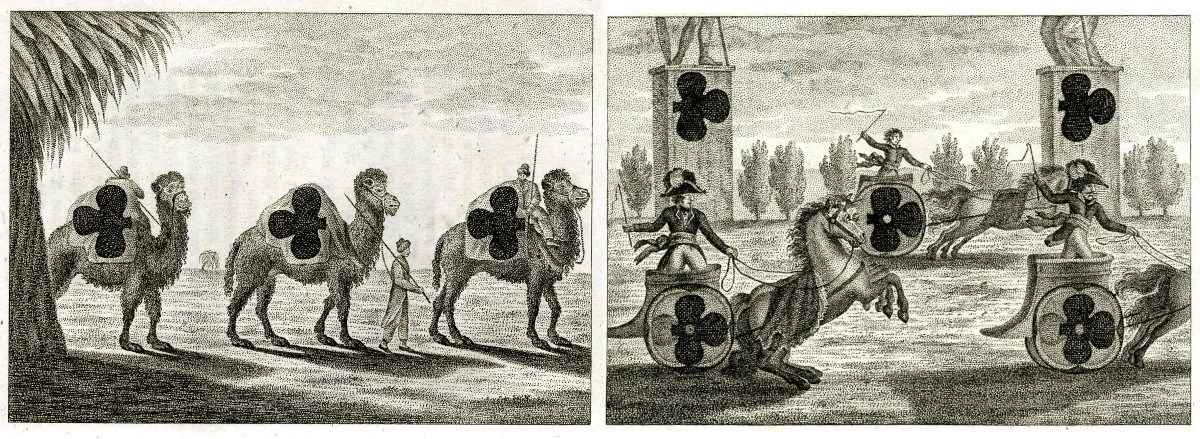 Transformation Card  Almanac published by J.G. Cotta’s bookshop, 1810 © The Trustees of the British Museum