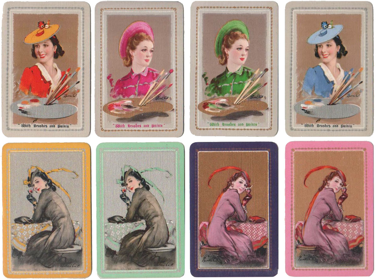 Waddingtons 'Barribal' playing cards