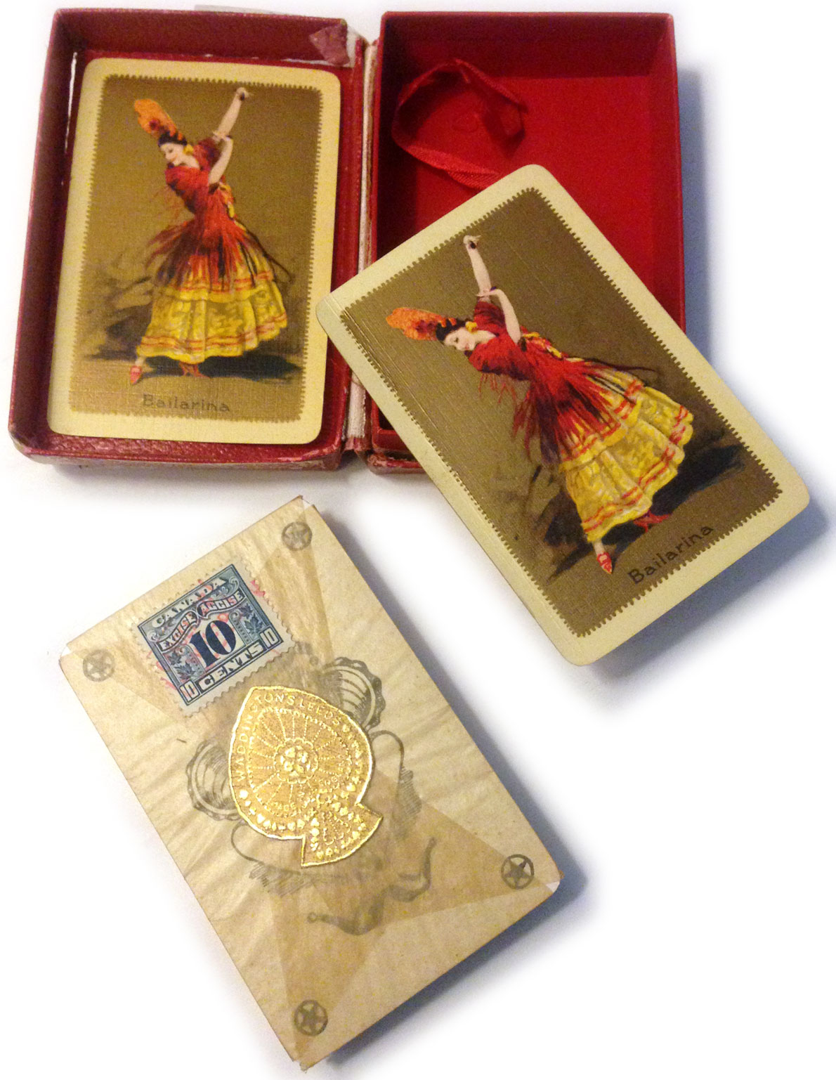 Waddingtons 'Bailarina' back design by Barribal Waddingtons 'Bailarina' back design by Barribal