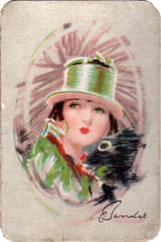 Waddingtons Patience cards from the Barribal Series, c.1929