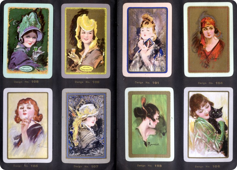 Waddingtons 'Barribal' playing cards series, 1933 Waddingtons 'Barribal' playing cards series, 1933