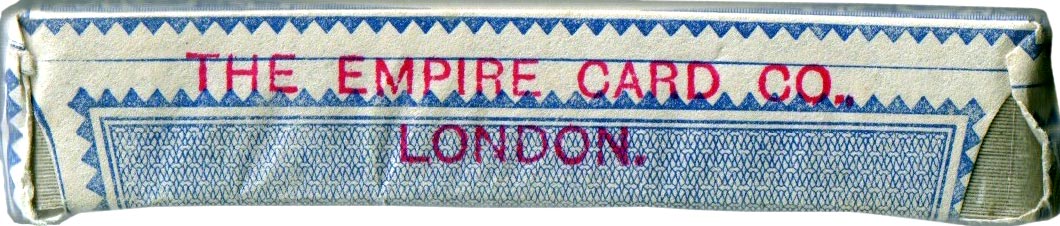 pack by Waddingtons with unusual joker and stamped “The Empire Card Co London” on the tax wrapper, c.1955