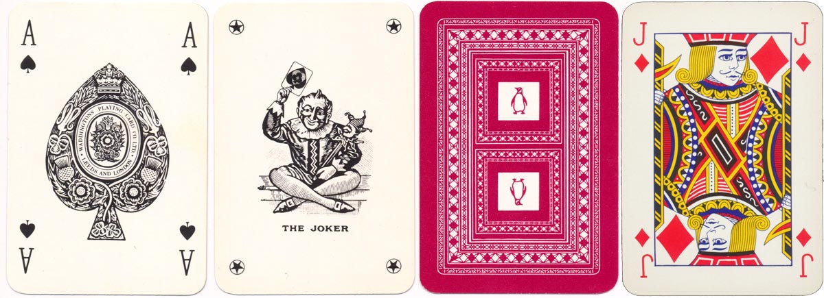 patience sized pack published for Penguin books in c.1975 patience sized pack published for Penguin books in c.1975
