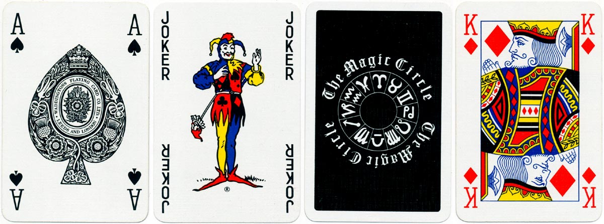 Advertising deck for Magic Circle by Waddingtons