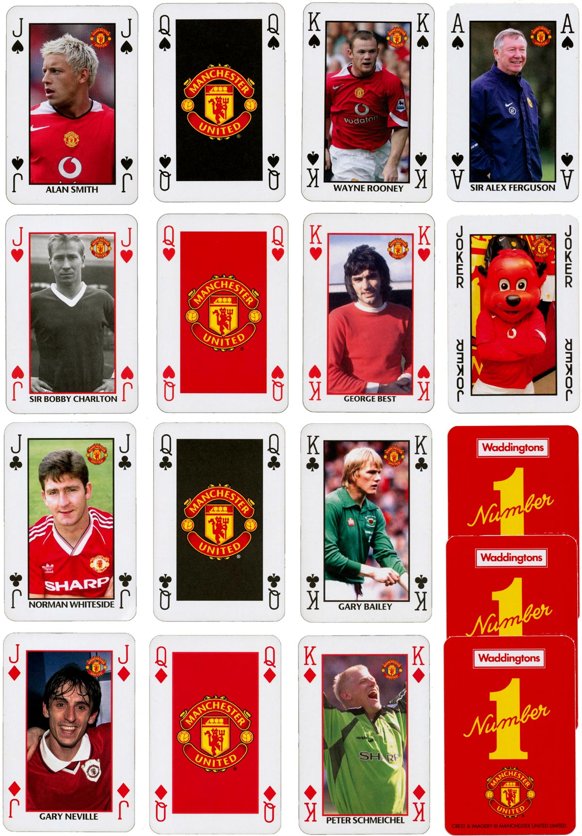 Manchester United by Waddingtons ‘Number 1’ published by Breadwinners in 2006