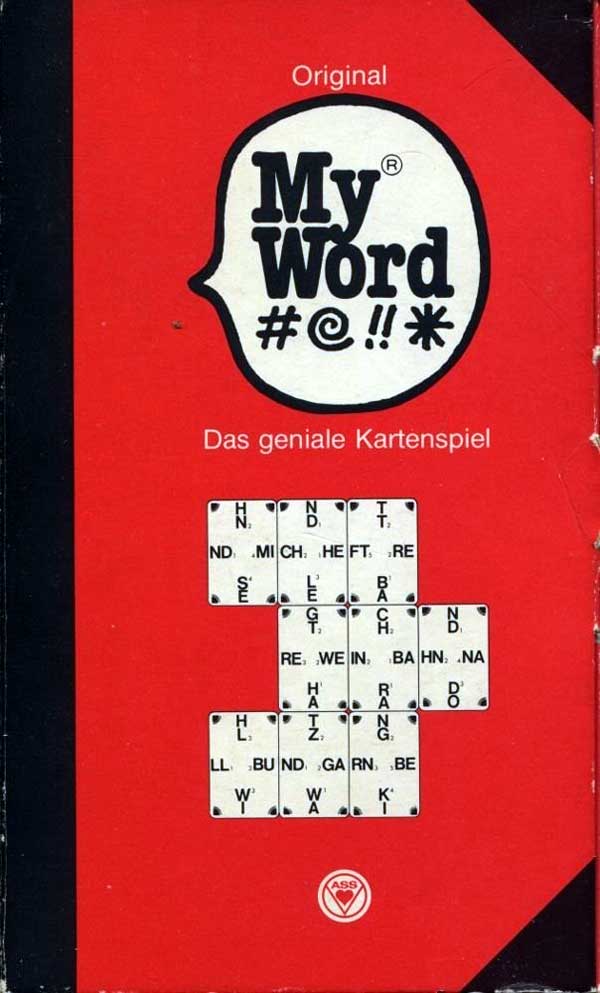 German edition of My Word by ASS Altenburger Spielkarten