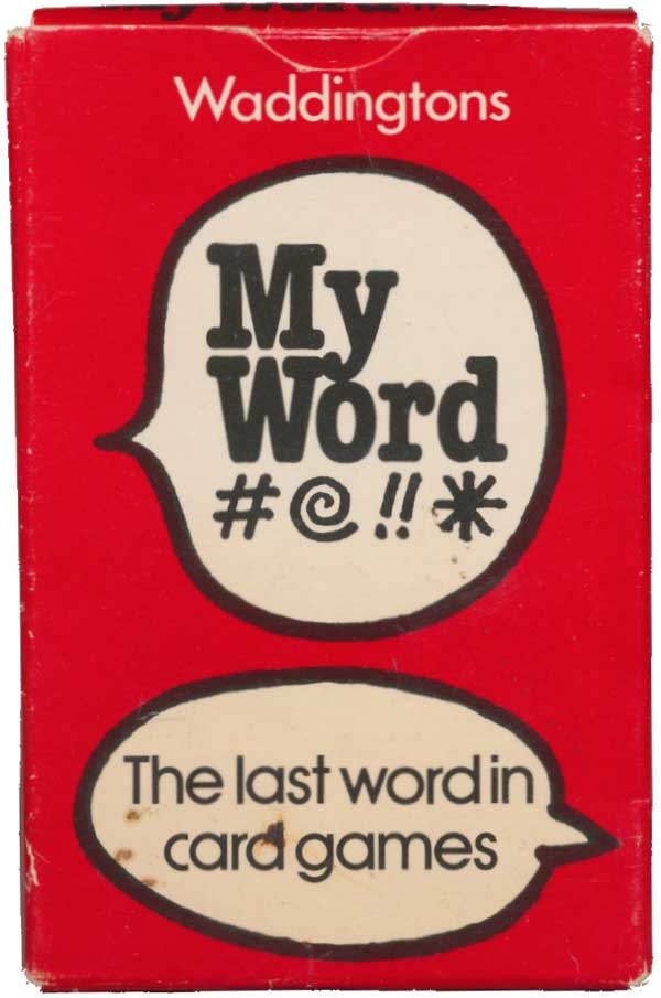 My Word published in 1980 by Waddingtons My Word published in 1980 by Waddingtons