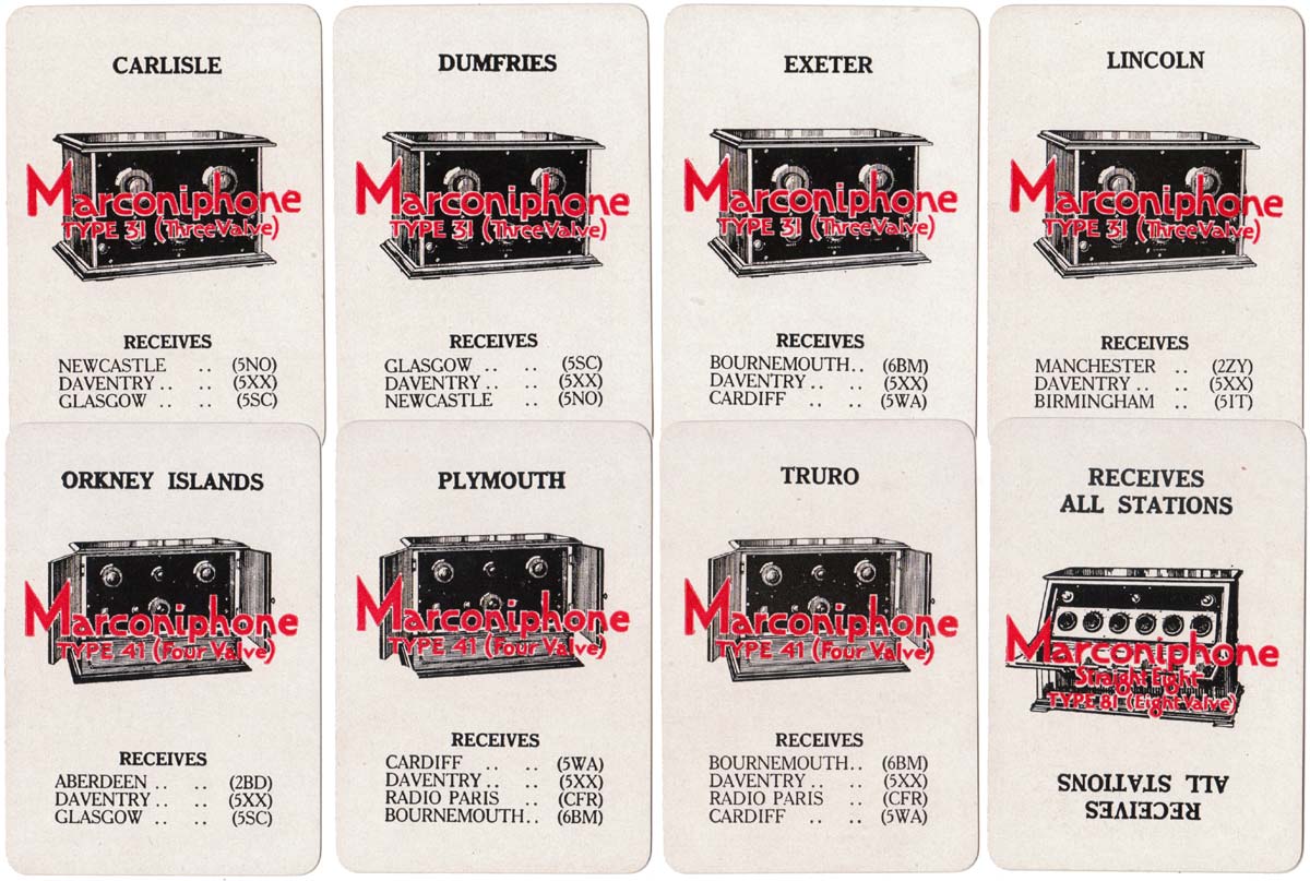 Radio Banker by John Waddington Ltd for Marconiphone Co Ltd, c.1930