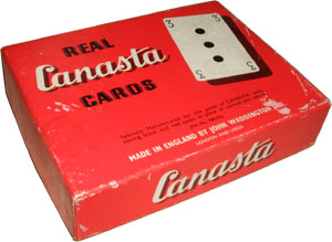 Waddington’s “Real Canasta” set, 1952